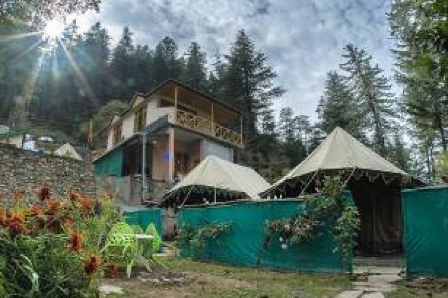 Swiss Cottage Tent at Parvati Kuteer